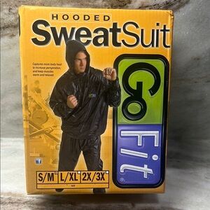 Black Hooded SweatSuit for Men
